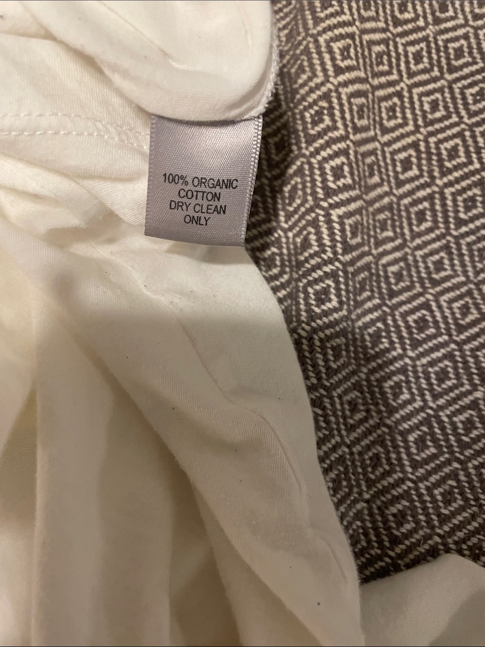 EUC Morgane Le Fay boatneck organic cotton white top - Picture 5 of 5